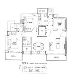 Esta Ruby (D14), Apartment #581358401